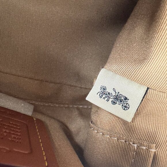 Coach Teri Shoulder Bag In Signature Canvas - Picture 11 of 11